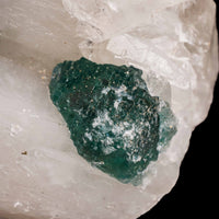 Quartz, w/ Blue Fluorite