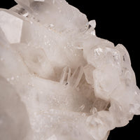 Quartz, w/ Blue Fluorite