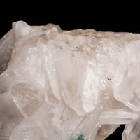 Quartz, w/ Blue Fluorite