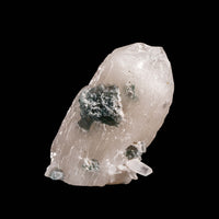 Quartz, w/ Blue Fluorite