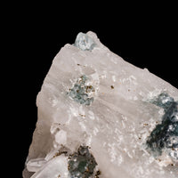 Quartz, w/ Blue Fluorite