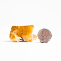 Yellow Barite on Fluorite - Bladed Cluster