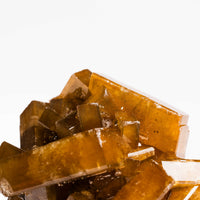 Yellow Barite on Fluorite - Bladed Cluster