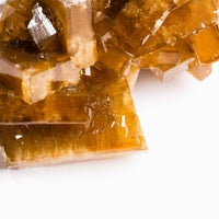 Yellow Barite on Fluorite - Bladed Cluster