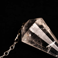 Quartz, Clear -Pendulums