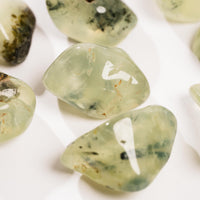 Yellow/Green Prehnite - Polished, Intuitive Pick