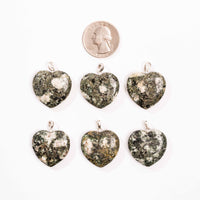 Preseli Bluestone - Heart Pendants