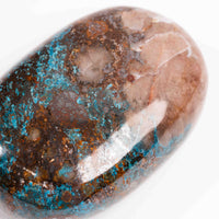 Shattuckite - Palm, Polished