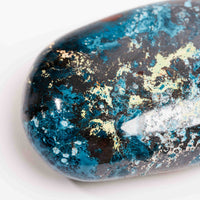 Shattuckite - Palm, Polished