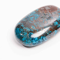 Shattuckite - Palm, Polished
