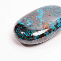 Shattuckite - Palm, Polished