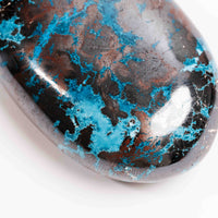 Shattuckite - Palm, Polished