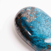 Shattuckite - Palm, Polished