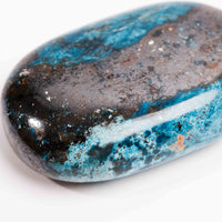 Shattuckite - Palm, Polished