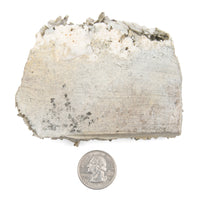 Aquamarine on Quartz w/ Mica Matrix