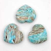Aragonite - Blue, Hearts