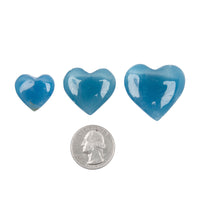 Calcite, Blue - Hearts