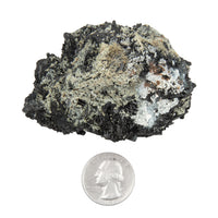 Tourmaline, Black w/ Quartz - Rough