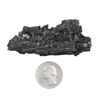 Tourmaline, Black w/ Quartz - Rough