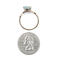 Topaz, Blue - Triangle Ring