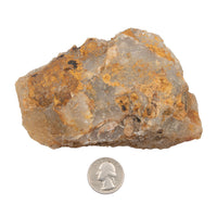 Copper in Chalcedony (Agate) - Slab