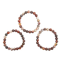 Agate, Crazy Lace - Bracelet