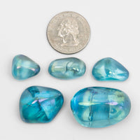 Quartz, Aqua Aura - Tumbled
