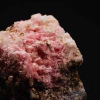 Rhodochrosite with Quartz and Fluorite
