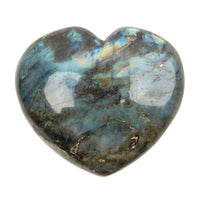 Labradorite- Rainbow, Heart