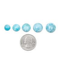 Larimar Spheres – Intuitively Chosen