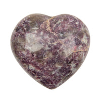 Lepidolite - HEART, Polished