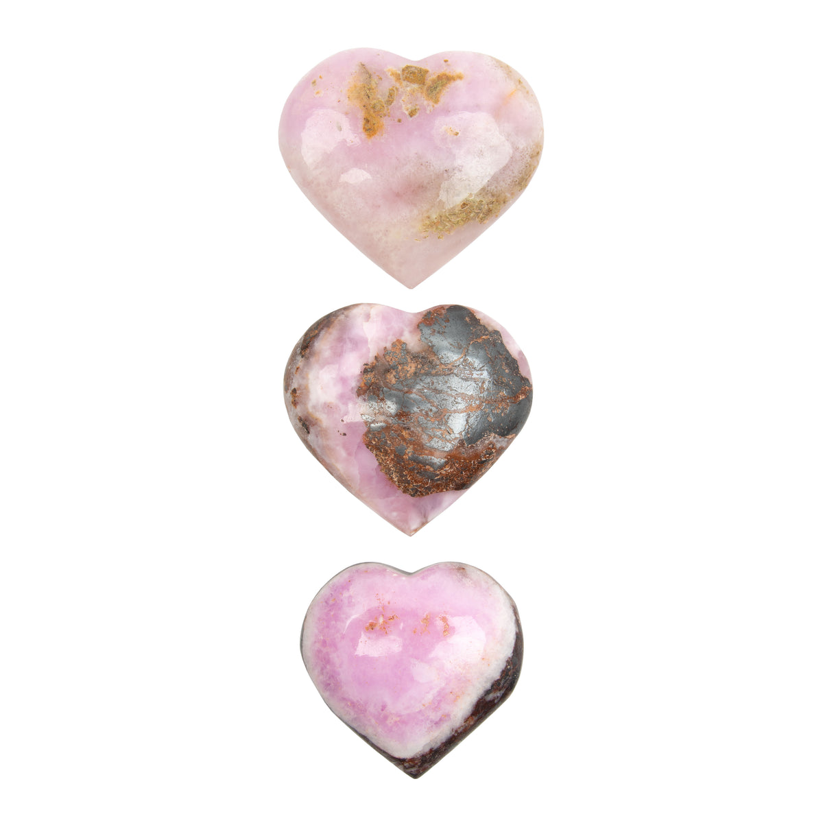 Aragonite - Pink, Hearts – Pink Heart Healing