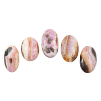 Aragonite - Pink, Palmstones, w/ Matrix