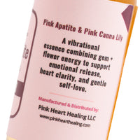 Pink Apatite & Pink Canna Lily Gem Elixir