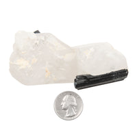 Quartz w/ Black Tourmaline