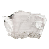 Selenite with Pyrite