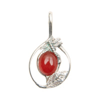 Carnelian w/ Dragonfly Pendant