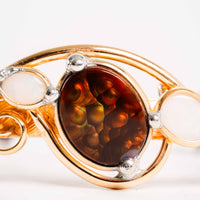 Opal & Fire Opal- Bracelet