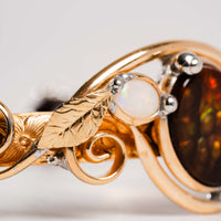 Opal & Fire Opal- Bracelet