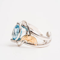 Topaz, Blue- Ring