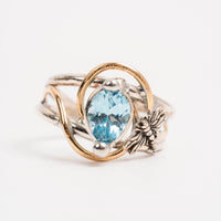 Topaz, Blue- Ring