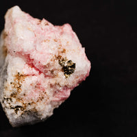 Rhodochrosite with Quartz and Fluorite