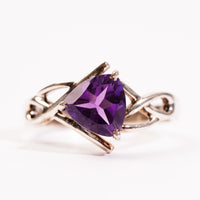 Amethyst - Triangular Cut, Ring(s)