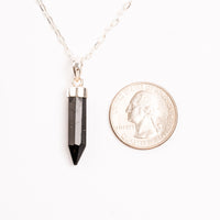 Tourmaline, Black - Pendant, Point