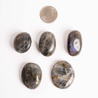 Labradorite, Blue/Purple Flash - Palms