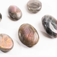 Labradorite, Pink/Purple Flash - Palms