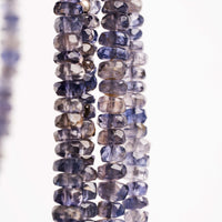 Iolite - Faceted Beaded Necklace