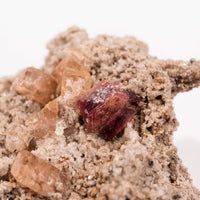 Beryl, Red w/ Topaz - Rough