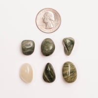 Jasper, Green Hair - Tumbled Stone(s)
