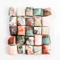 Jasper, Unicorn - Polished, Rounded Cube(s)